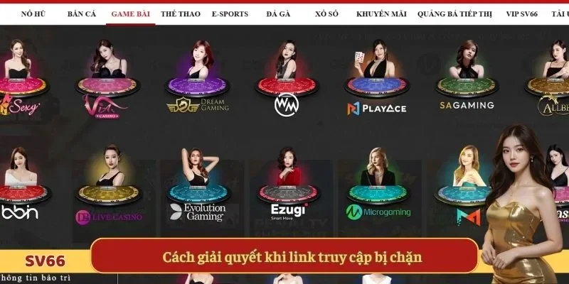Cách giải quyết khi link truy cập bị chặn