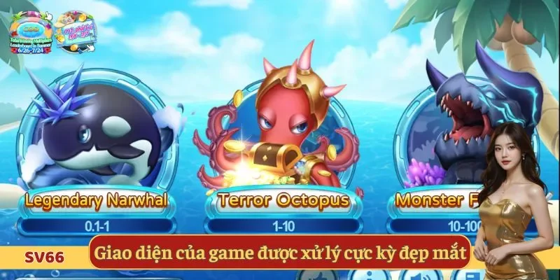 Giao diện của game được xử lý cực kỳ đẹp mắt