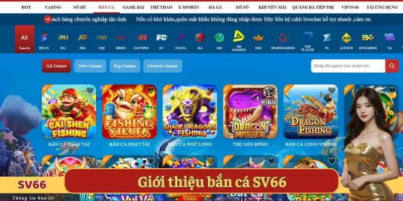 Giới thiệu bắn cá SV66