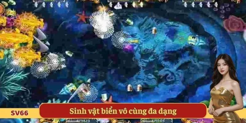 Sinh vật biển vô cùng đa dạng