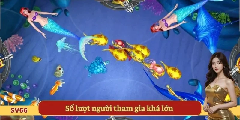Số lượt người tham gia khá lớn