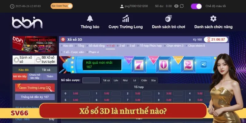 Xổ số 3D là như thế nào?